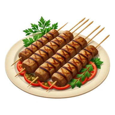 Turkish kebab sticker