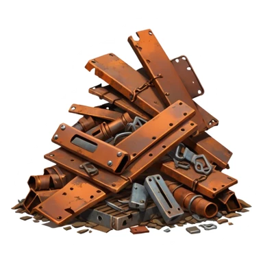 débrouillard ferraille cuivre  post apo survie loot gaming pas de personnage sticker