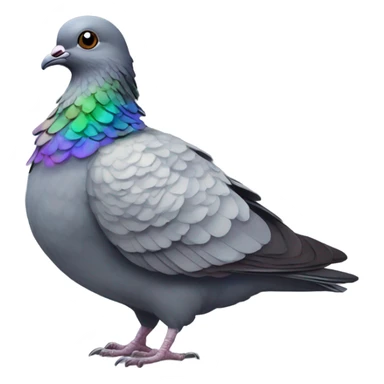 A pigeon in New York City  sticker