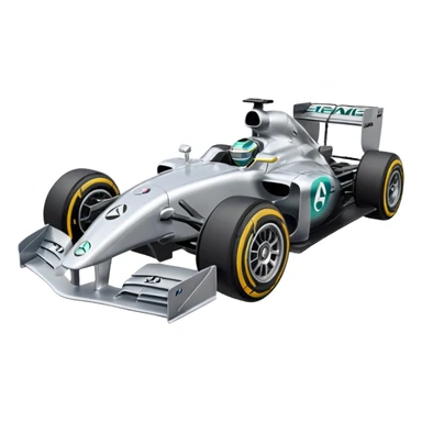 F1 Mercedes AMG sticker