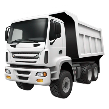 Rubber track marooka dump truck sticker