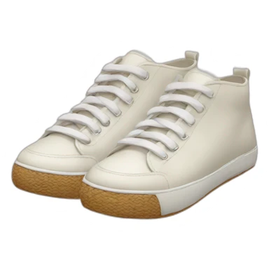 Pair of chantilly sneakers  sticker