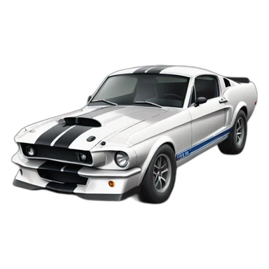 Mustang shelby gt500 sticker
