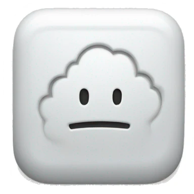 White home button sticker