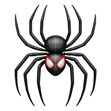 Spiderman's spider sticker
