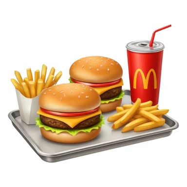 McDonald’s meal sticker
