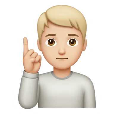 Side eye emoji with middle finger sticker