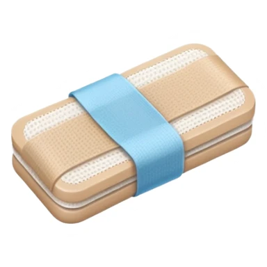 Strip adhesive bandage sticker