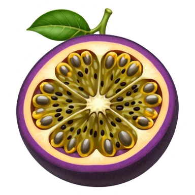 passion fruit sticker