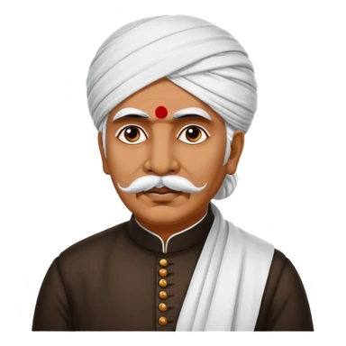 bharathiyar tamil poet sticker