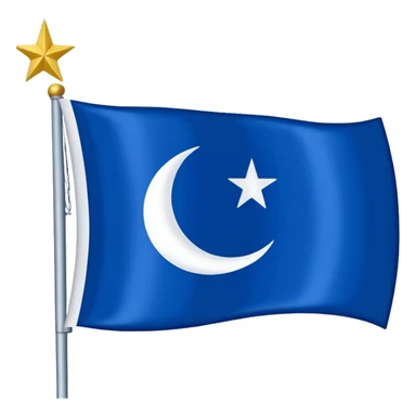 Göktürk bayrağı sticker