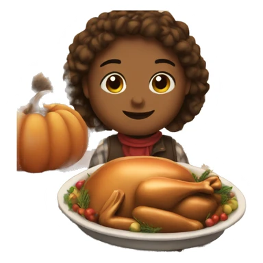 Cozy thanksgiving  sticker