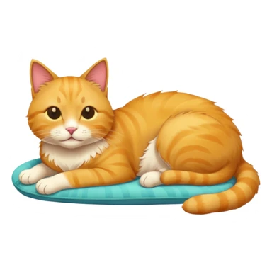 cat tanning sticker