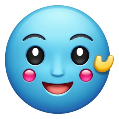 Crea un emoji de la verificación de tik tok con el bien  sticker