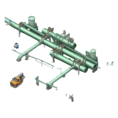 gas pipeline sticker