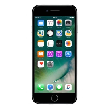 iPhone 7 running iOS 26 sticker