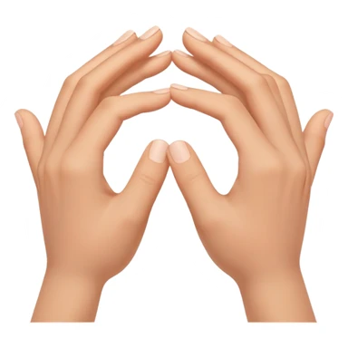 two hands reaching for each other sticker