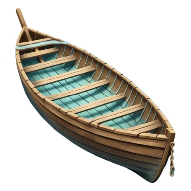 underwater row boat sticker