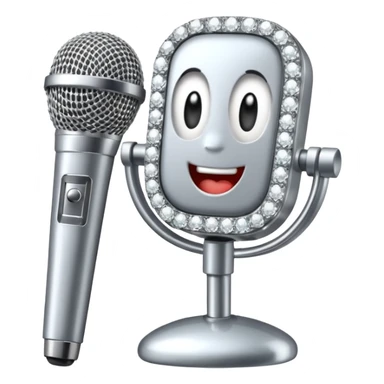 I want these emojis 💎🎤 in one frame with the number 17 I don't want a girl or boy in the pictures. sticker