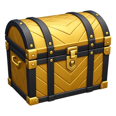 chest emoji low poly  sticker