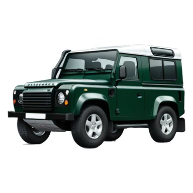 landrover defender 90 dark green sticker