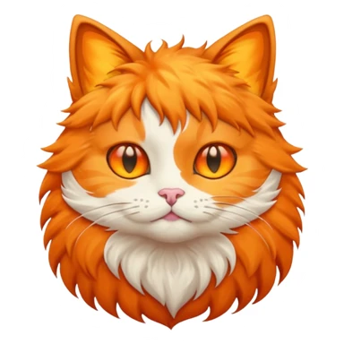 un gato elental sticker