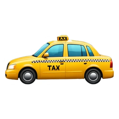 Taxi reflection + puddle, City Rain Scenes. sticker