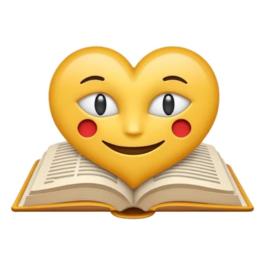 A minimalist emoji-style icon representing wordplay — symbolizing creativity with language. It features an open book or speech bubble merging with playful letters or word fragments, forming a clever visual pun. sticker