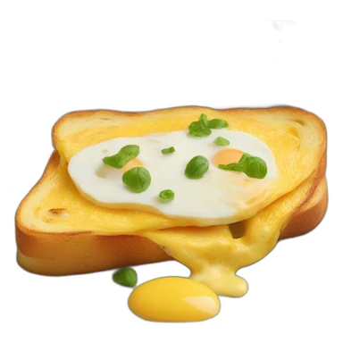 Omelette toast sticker