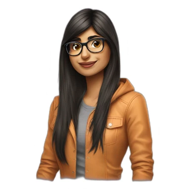 mia khalifa sticker