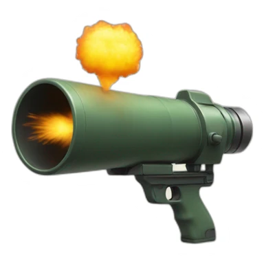 Cat firing bazooka sticker