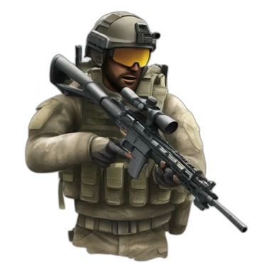Intervention sniper modern warfare 2 sticker