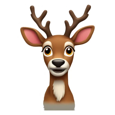 Rudolph, the red rednosed reindeer sticker