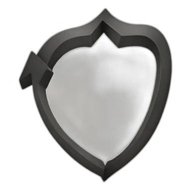 curved arrow sticker