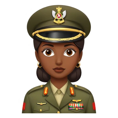 women in indian army sticker