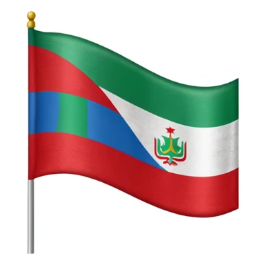  dagestan flag sticker