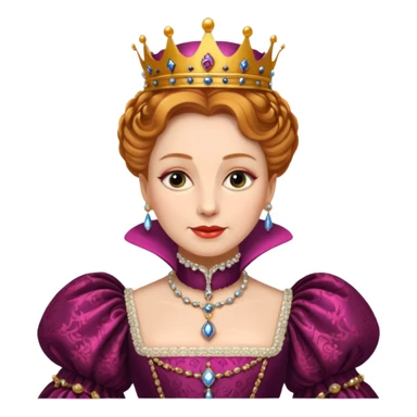 queen elizabeth 1 sticker
