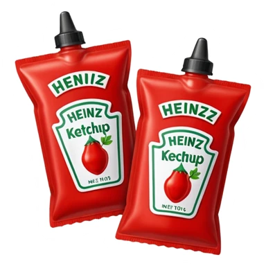 Heinz Ketchup Sachets 10ml sticker