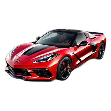 Corvette c 8 sticker