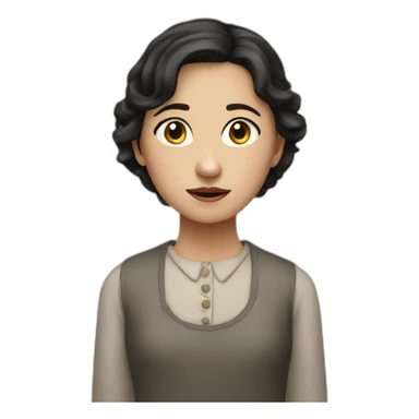 esther, the orphan, horror movie sticker