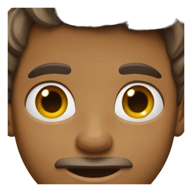 Boy with very sharp jawline sticker