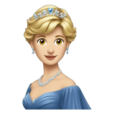 princesse diana sticker