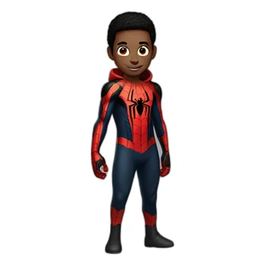 Spiderman miles morales sticker