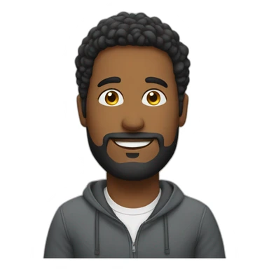 homem em um podcast sticker