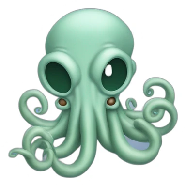 Squidward Q Tentacles sticker