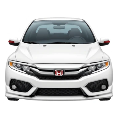 8th gen honda si white sticker
