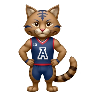 Arizona Wildcats mascot sticker