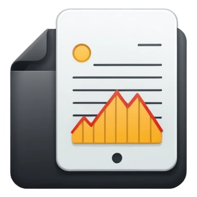 reports icon for site navigation sticker
