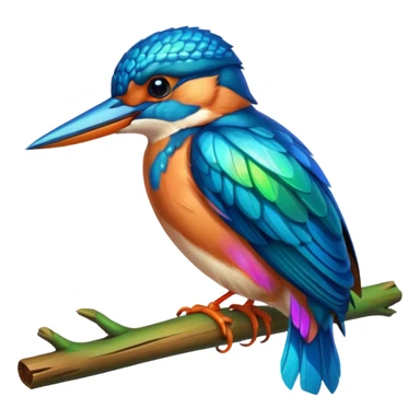 Kingfisher sticker