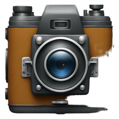 Old school camera sticker